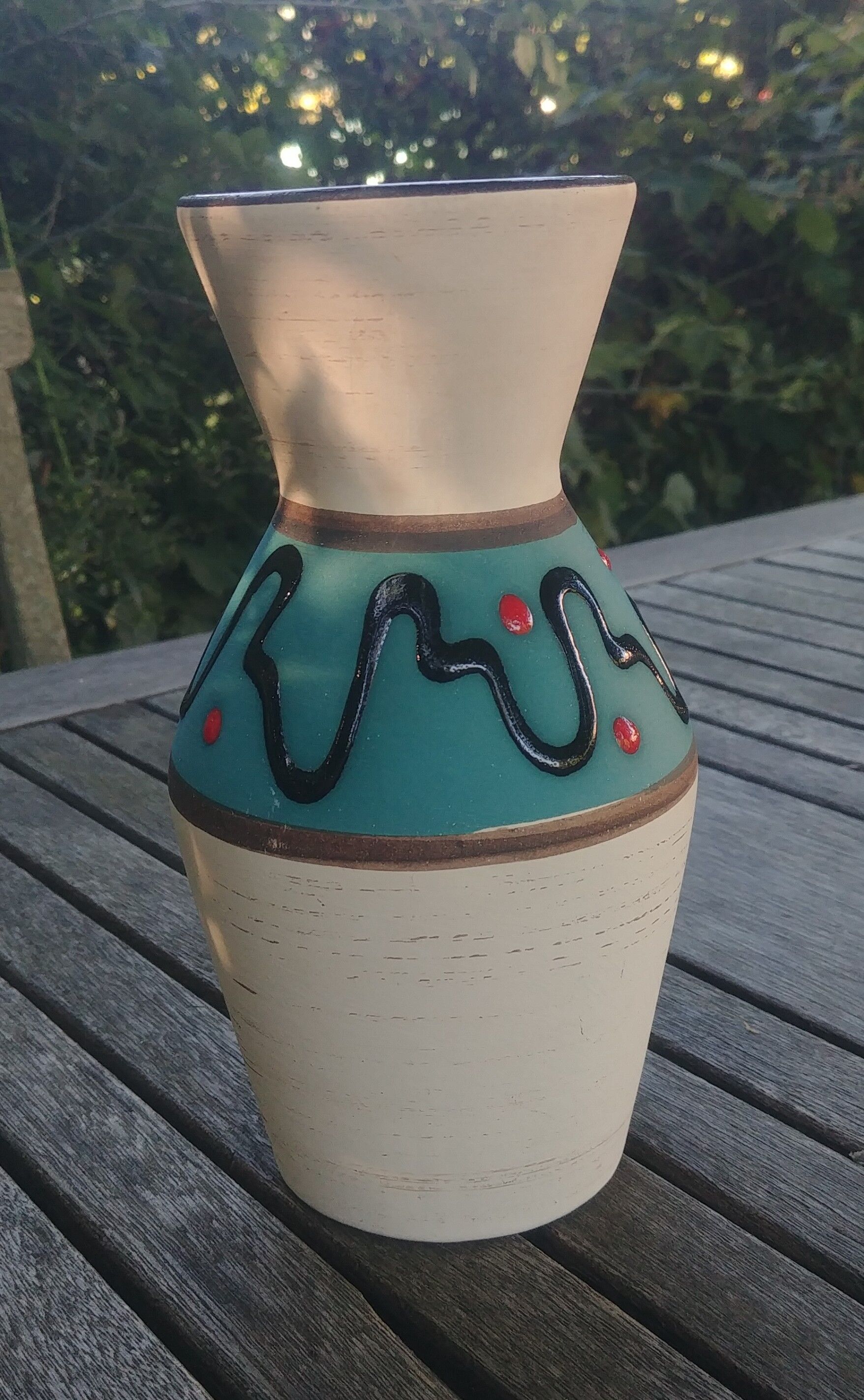 Vase scheurich vintage 60s west german