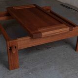 Table basse en chêne par Tage Poulsen
