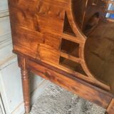 Pitch pine tiered desk