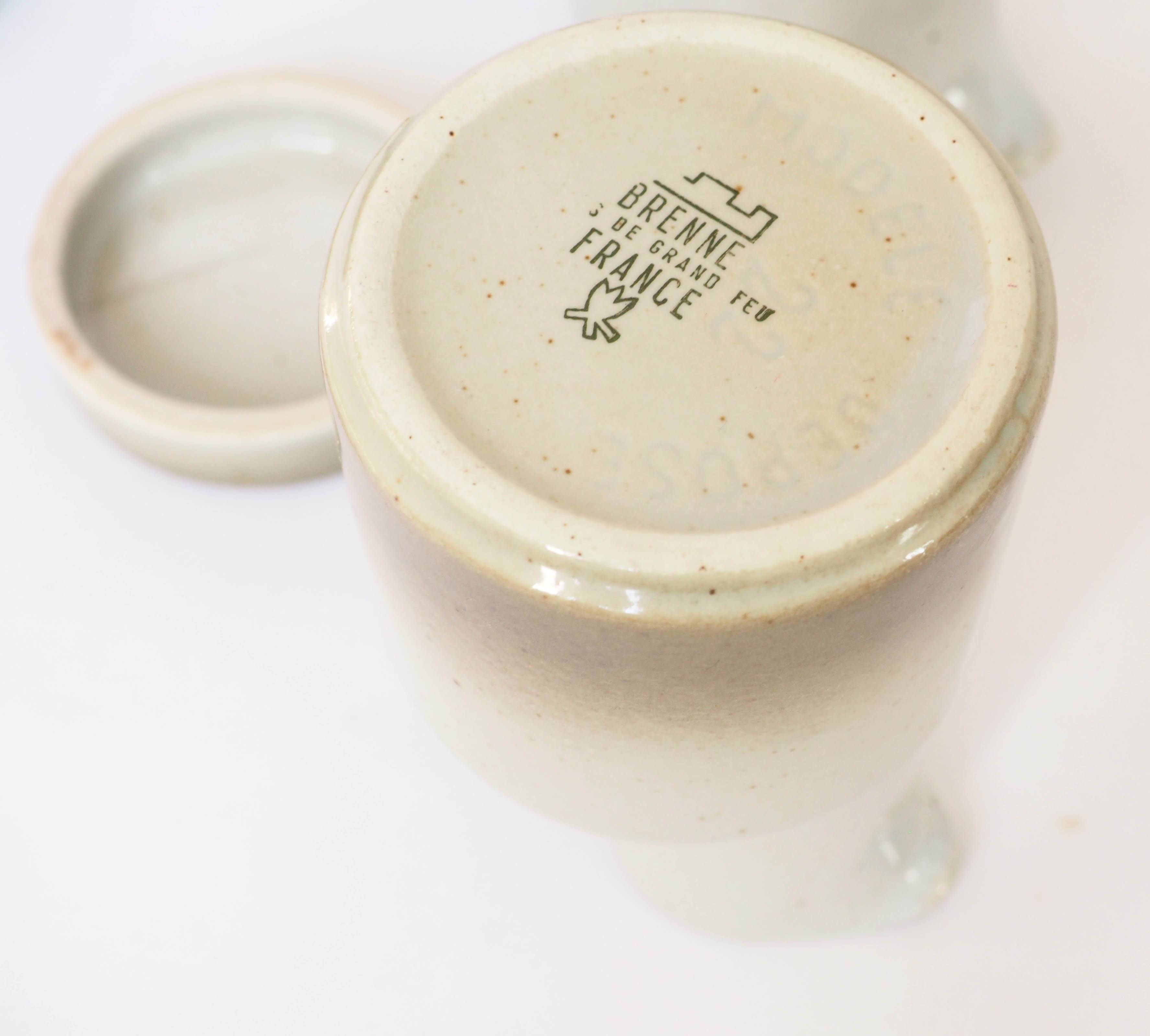 Brenne stoneware coffee service