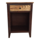 Vintage compas legs bedside table