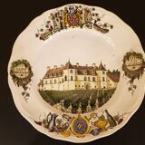 2 superb Lunéville earthenware plates