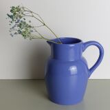 Lavender blue ceramic pitcher