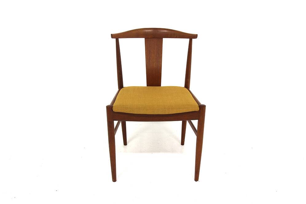 Set of 4 Scandinavian teak chairs, Sweden, 1960