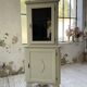 Corner display cabinet from the 1950s