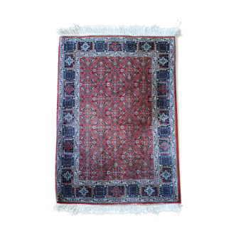 Handmade Persian wool rug 148 cm