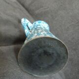 Vintage coffee maker in French sky blue enamel