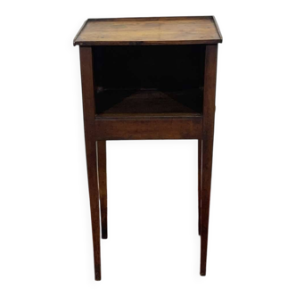 Nightstand from the early 19th century in cherry wood.