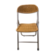 Chaise pliante en rotin