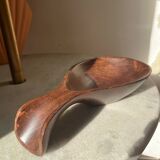 Jean Gillon. Bol à poignée en palissandre