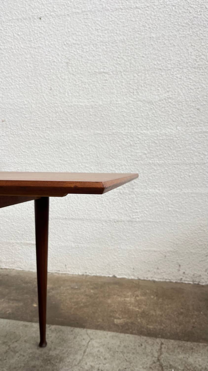 Table scandinave en teck avec rallonge