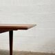 Table scandinave en teck avec rallonge