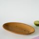 Small glazed stoneware dish, southern pottery, 1960
