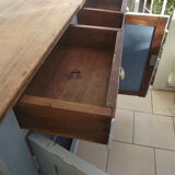 Parisian sideboard in painted fir