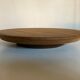 Mid-century modern turntable in solid teak