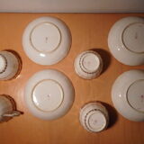 English porcelain cup service ROYAL CROWN DERBY 19th century