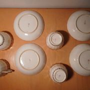 English porcelain cup service ROYAL CROWN DERBY 19th century