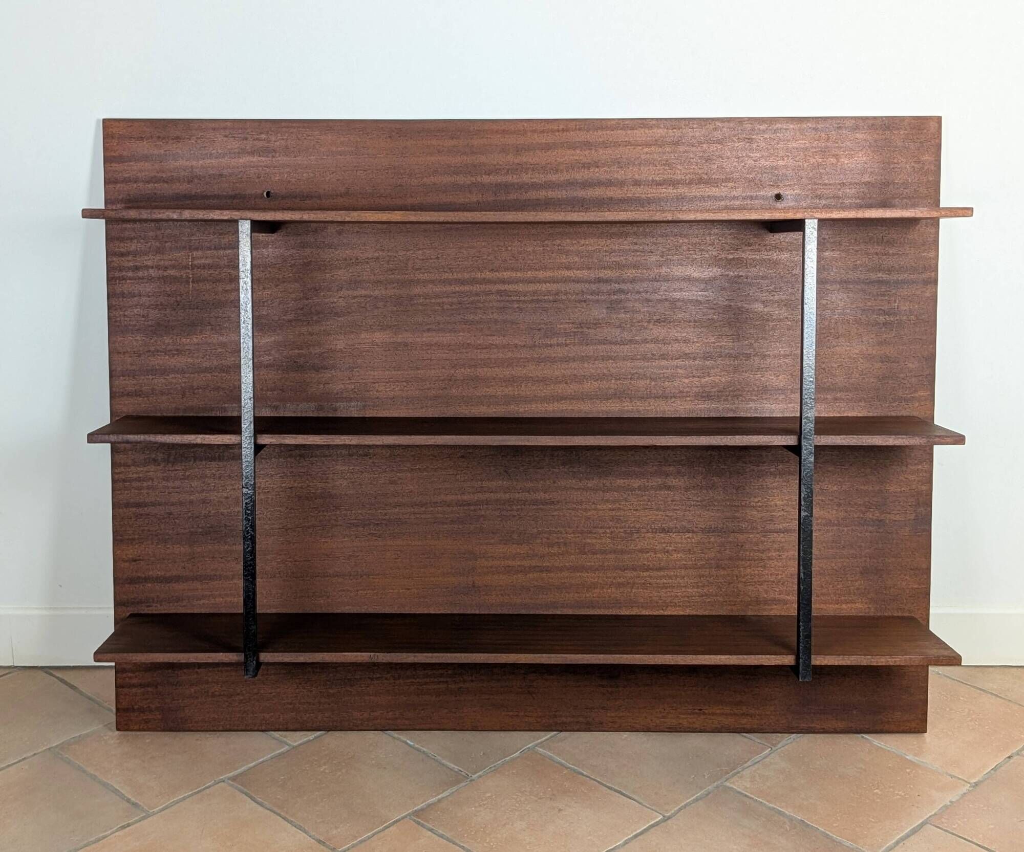 1960s wall bookshelf shelf