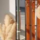 Vintage entryway coat rack – Cabinet with hooks, mirror and storage