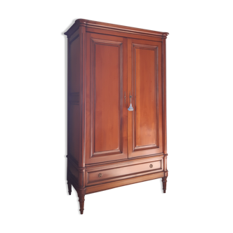 Cherry wood tv cabinet louisXVI