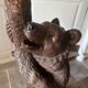 Bear coat rack, Black Forest, 19th century