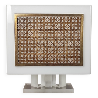 Lampe italienne en plexiglas