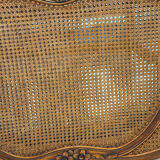 Lit basket in caning Louis XV style 1950