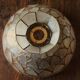 Suspension corolle Nacre Laiton vintage