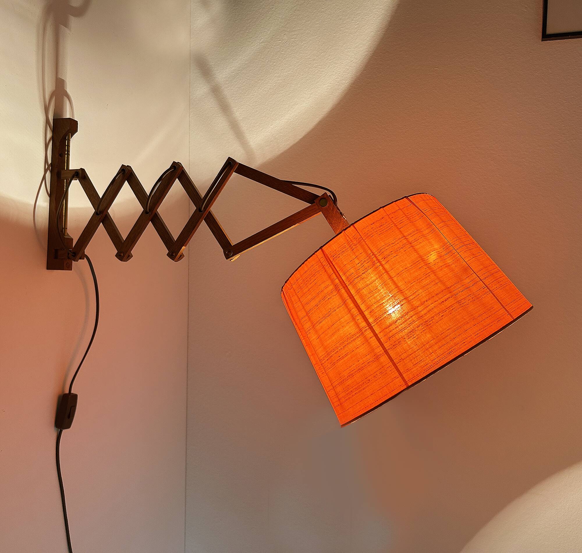 Vintage Scandinavian  Wall Lamp