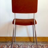 Chair fabric and chrome