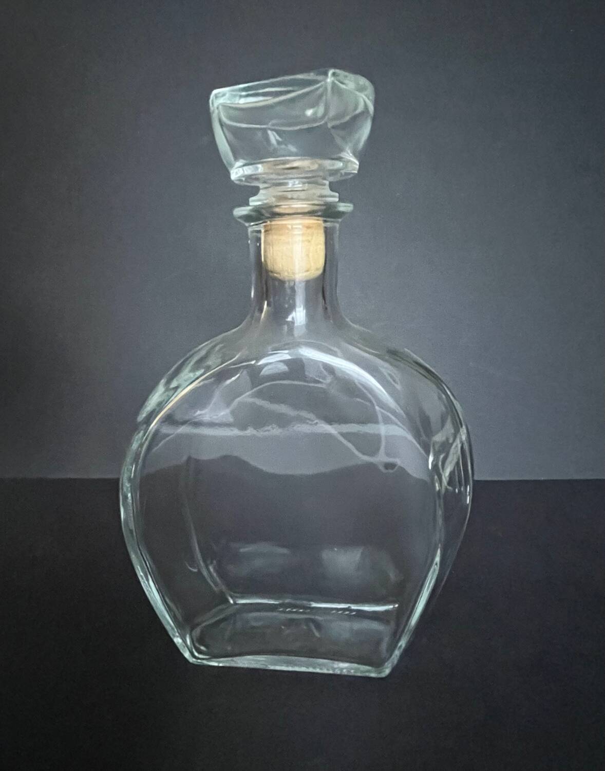 Vintage glass carafe