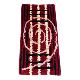 Rug danish design 60s 70s 90x180cm