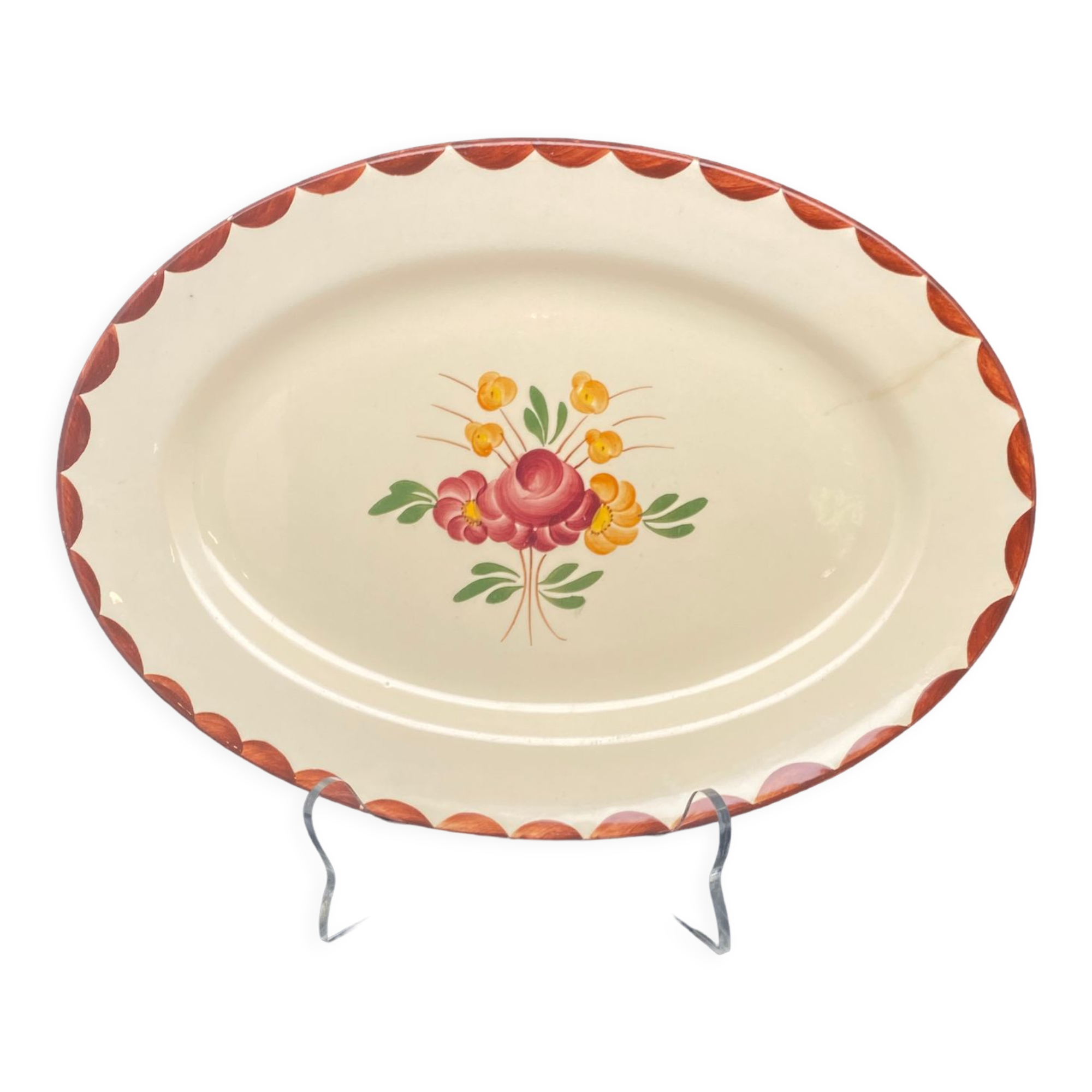Longchamp Fleurs Vintage ceramic serving dish – MJDSL6