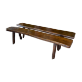 Paire de bancs France années 70/80