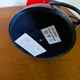 Red flexible desk lamp