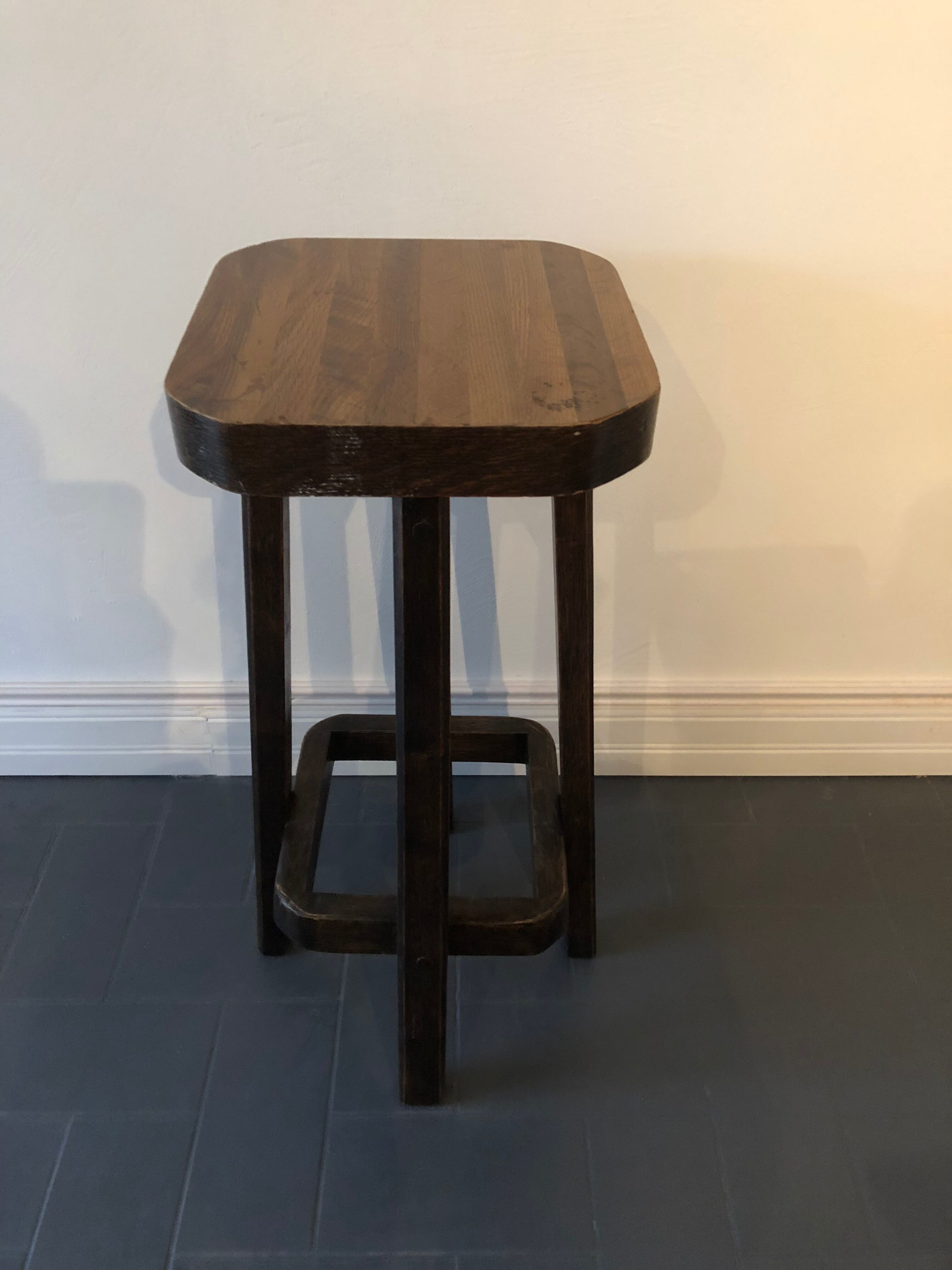 Vintage wooden stool