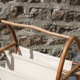 Porte revue rotin et jute