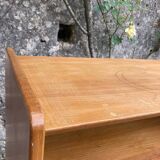 Vintage bookcase shelf