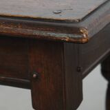 Antique English Stool / Joint Stool / Side Table from the 18th Century