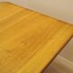 Solid oak dining table by Henning Kjærnulf, Denmark, 1960s