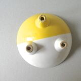 Trinket bowl bicolor ceramic years 50/60