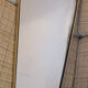 Asymmetrical vintage 50'60 ' free-form mirror, 33x73cm