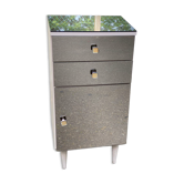 Commode italienne avec miroir des années 70