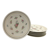 6 assiettes à dessert « A.Lanternier & Cie » Limoges