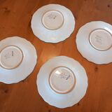 4 salad plates, dessert Fortebraccio Italy