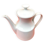 Art deco style coffee pot white porcelain