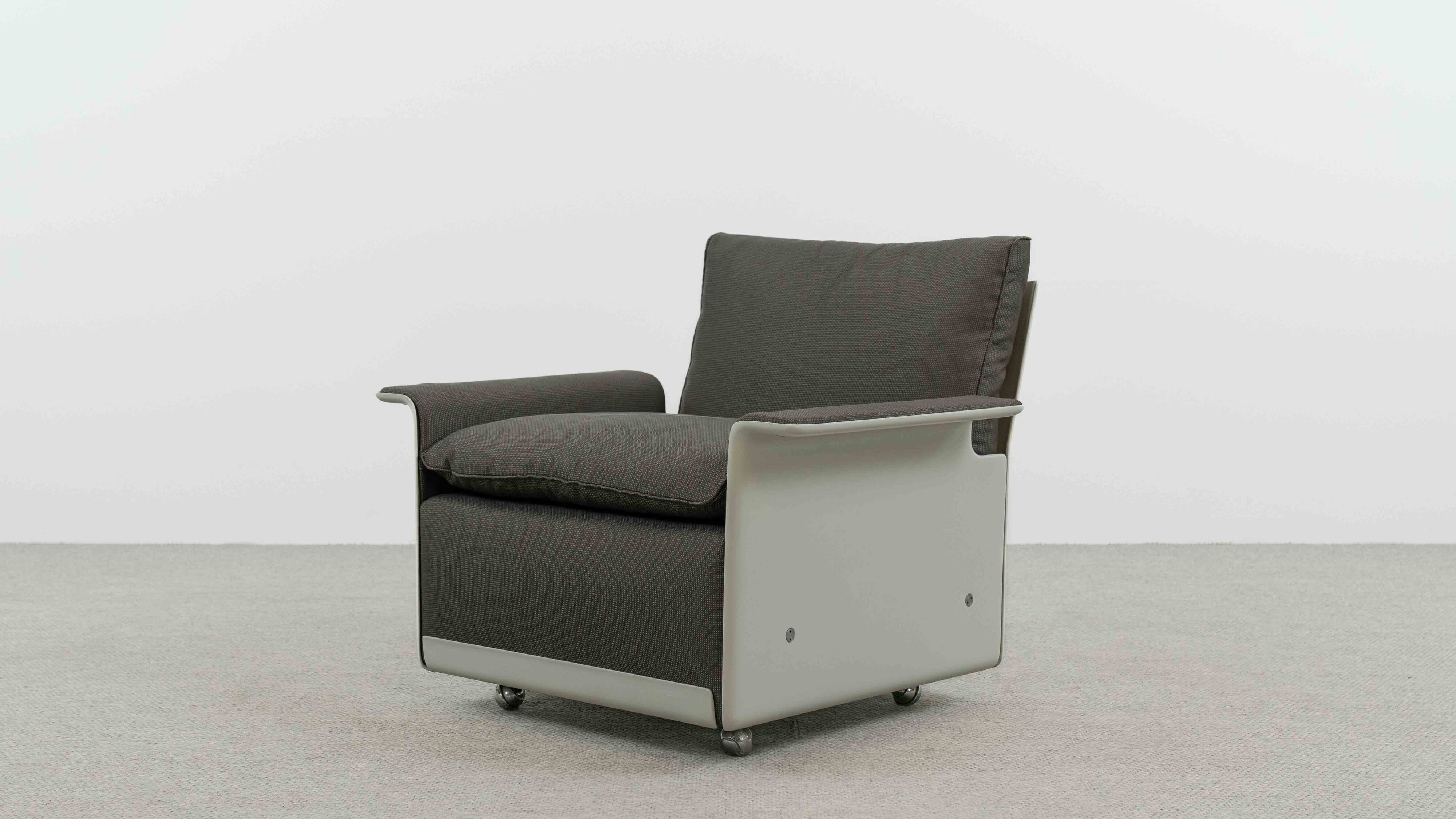Vitsoe seatgroup by dieter rams, model 620, easychair+sofa