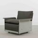 Vitsoe seatgroup by dieter rams, model 620, easychair+sofa