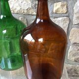 Lot of two demijohns