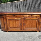 Row 4 doors 2 drawers in pitchpin xix th siecle